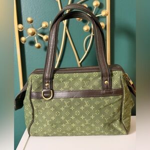 Louis Vuitton Green Mini Lin Josephine PM